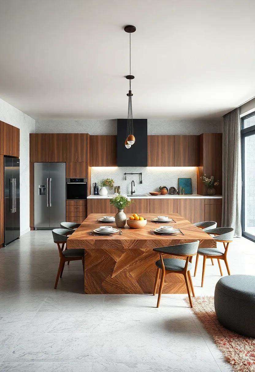 High-Low Mix: Use a unique combination of high-end materials ‌like quartz and affordable elements‌ like plywood‌ for ⁢an unconventional yet stylish ⁣dining island