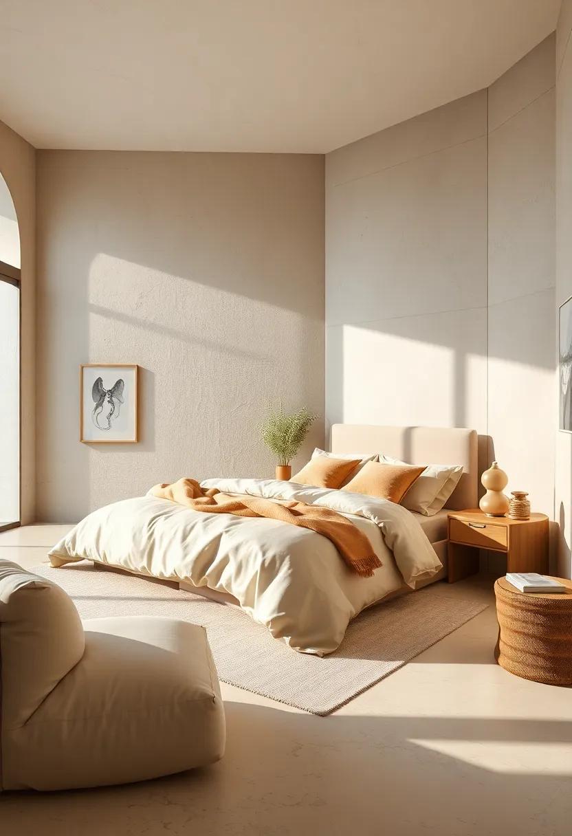 Layer Textures: Combine creamy cashmere throws with soft linen sheets for a⁤ tactile experience that ‌invites relaxation