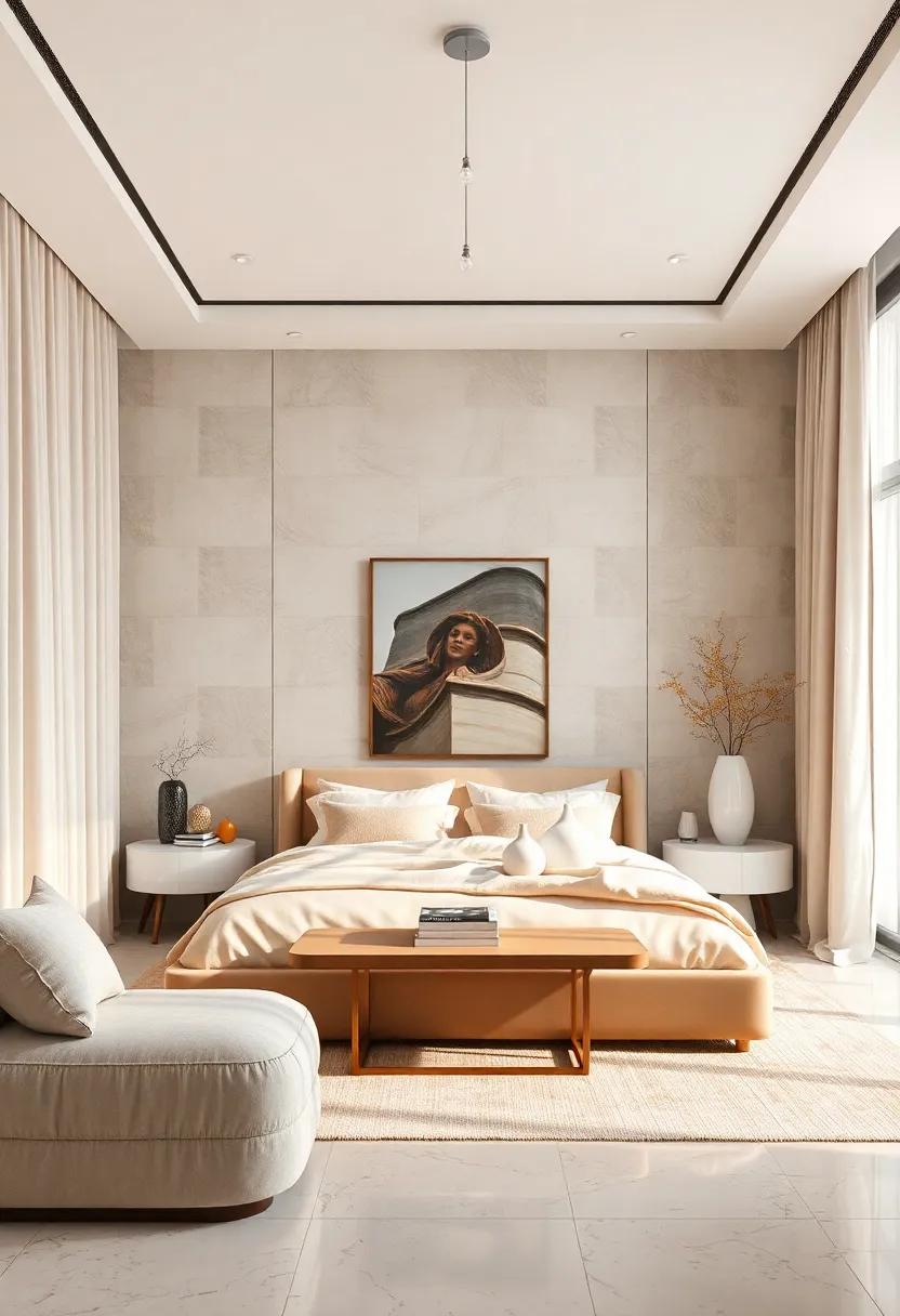 Luxe Textiles: Use velvet and silk in your curtains and‌ cushions to ⁤elevate the sophistication of your bedroom's atmosphere