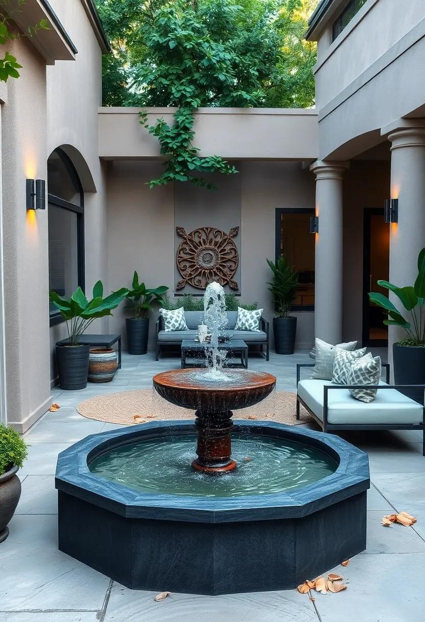 Acoustic Oasis: Choose a fountain that⁣ emphasizes soothing water sounds to ⁢drown out urban⁣ noise and create a peaceful retreat