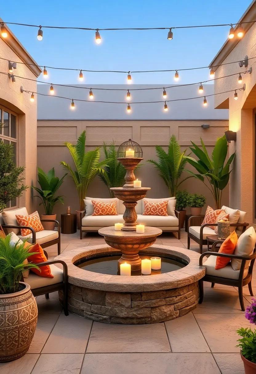 Seasonal Decor: Equip your fountain with seasonal decorations like floating ‌candles or flowers for personalized flair throughout ‍the year