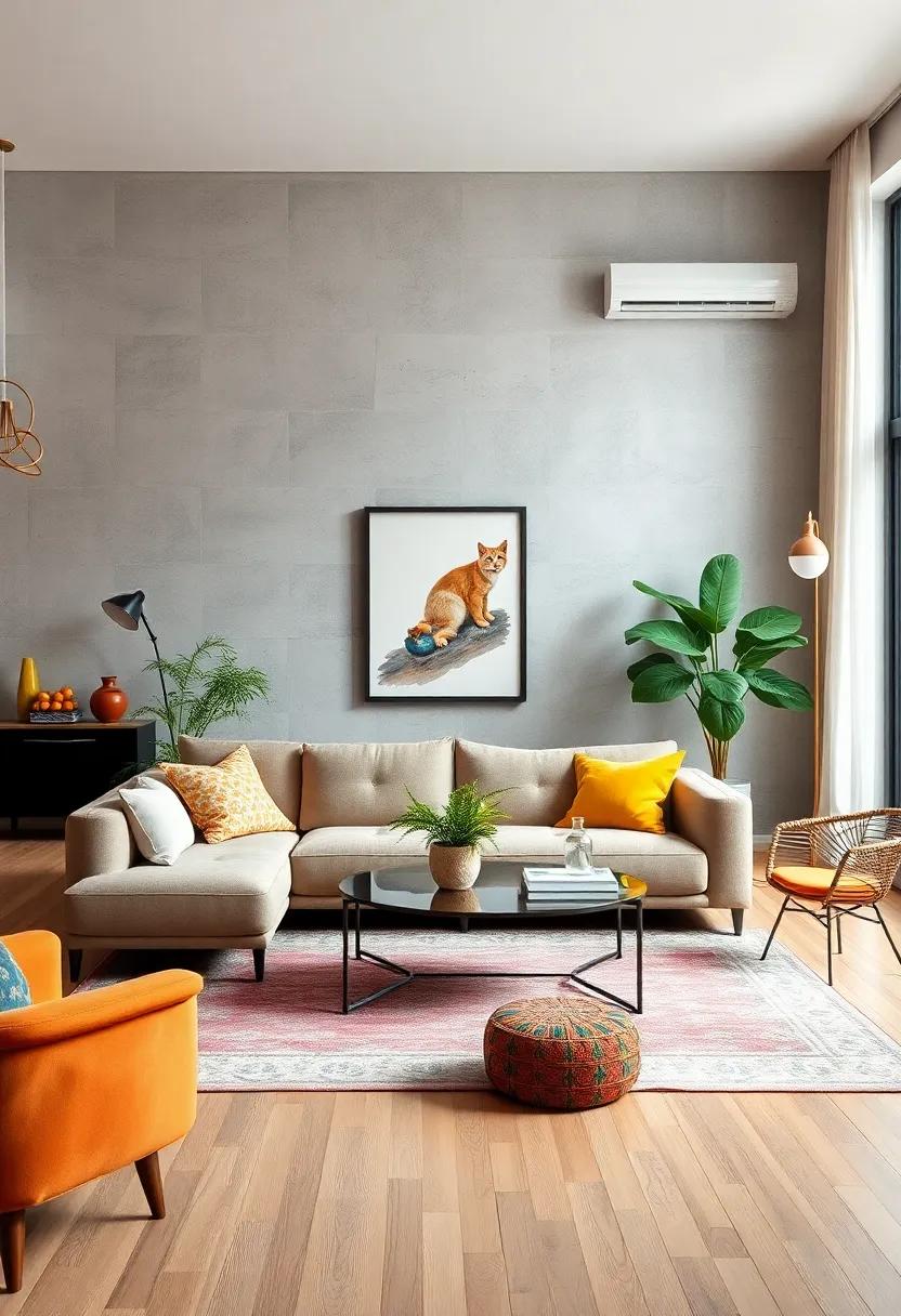 Funky Furniture⁣ Finds: Scour thrift shops for unique ​furniture ‌pieces⁣ that tell a story​ and add character⁣ to your living ‍room