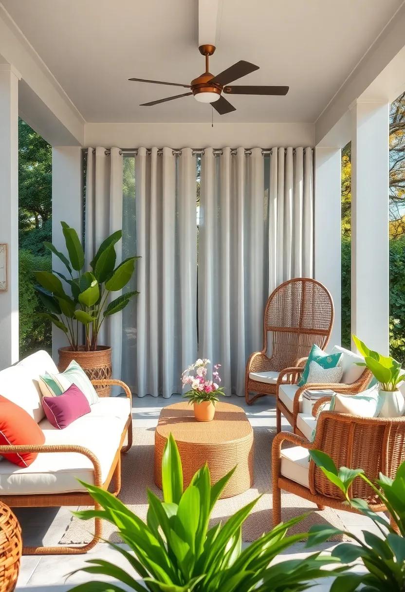 Try Rattan or Bamboo⁢ elements for an Organic Feel