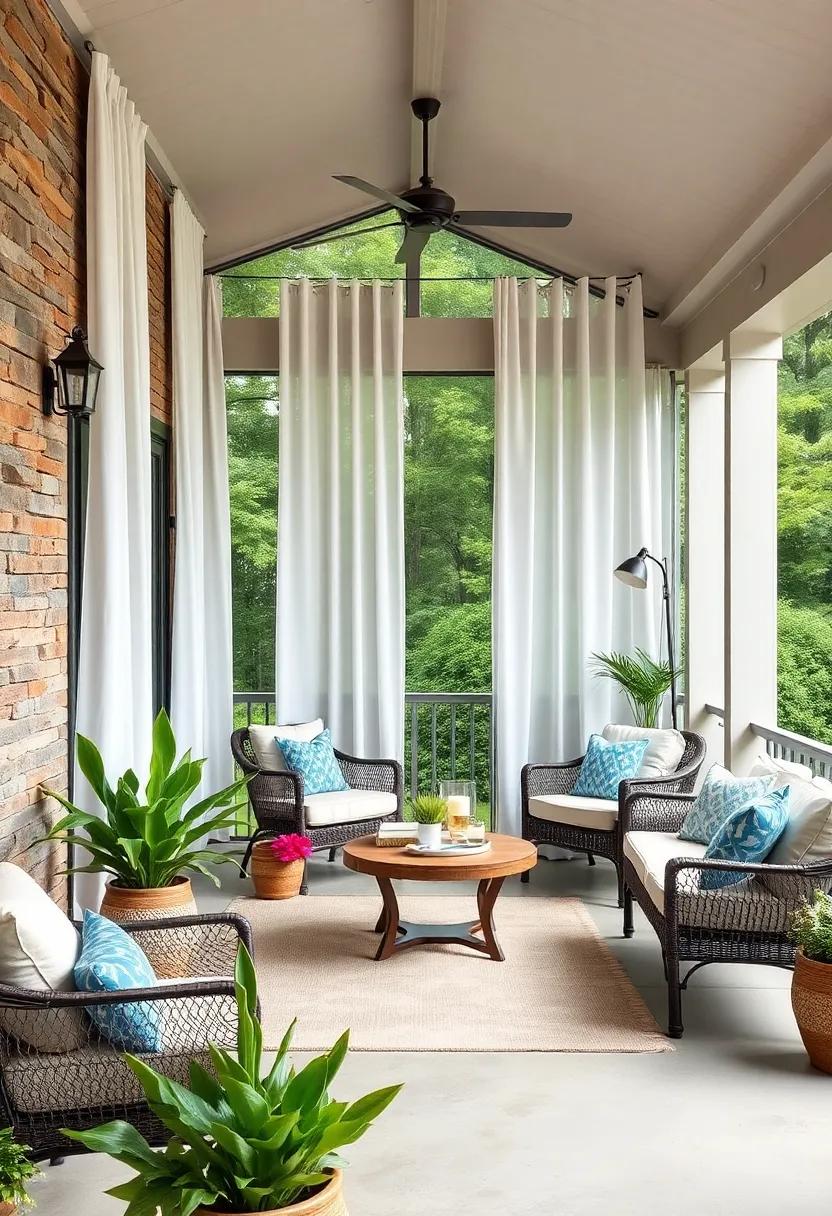 Hang Curtains in Overlapping Layers for Depth and⁢ Privacy