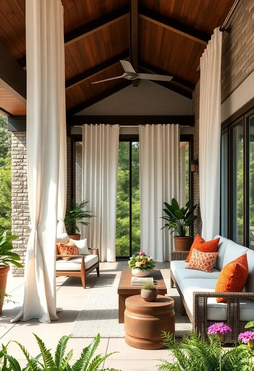 Create a Canopy Effect by Adding Overhead Drapes