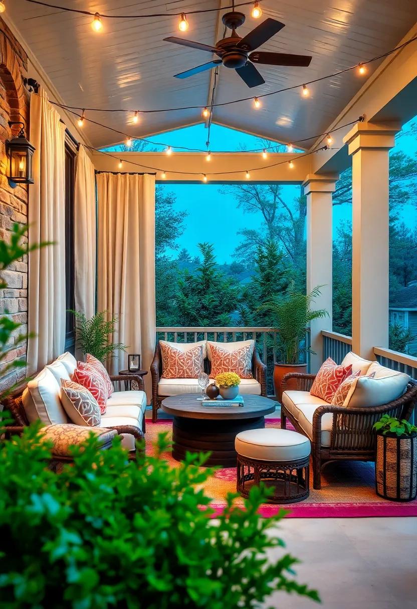 decorate with string Lights to Enhance Evening ⁢Ambiance