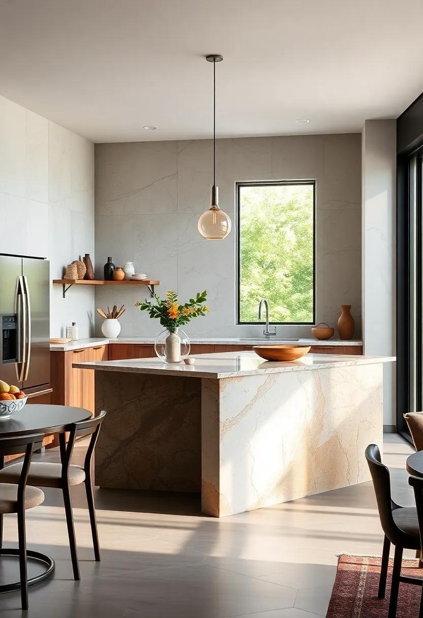 Artistic Touches: Discover unique kitchen islands that showcase artistic elements, ‌from bold patterns to sculptural ‍forms, turning your cooking space into a gallery of creativity