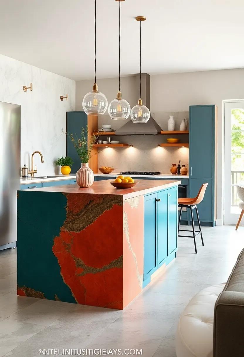 Pop of Color: Explore vibrant ⁣kitchen islands that add a splash ‍of personality, with bold hues and unique finishes that⁢ transform your cooking ‍space⁤ into ‍a lively culinary haven