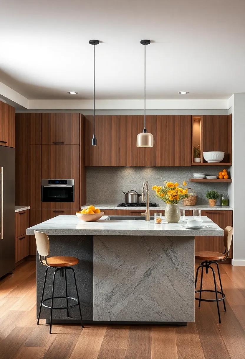 Rich Textures: ⁣Explore islands featuring a mix ⁢of materials, such ⁢as a combination of wood, metal, and⁣ stone,⁤ to add depth and interest to your kitchen design