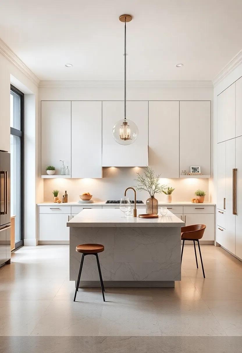 Understated ​Luxury: Discover ‍kitchen islands with high-end finishes,‍ like quartz countertops ⁤or⁣ custom cabinetry, that add a touch of luxury to smaller spaces