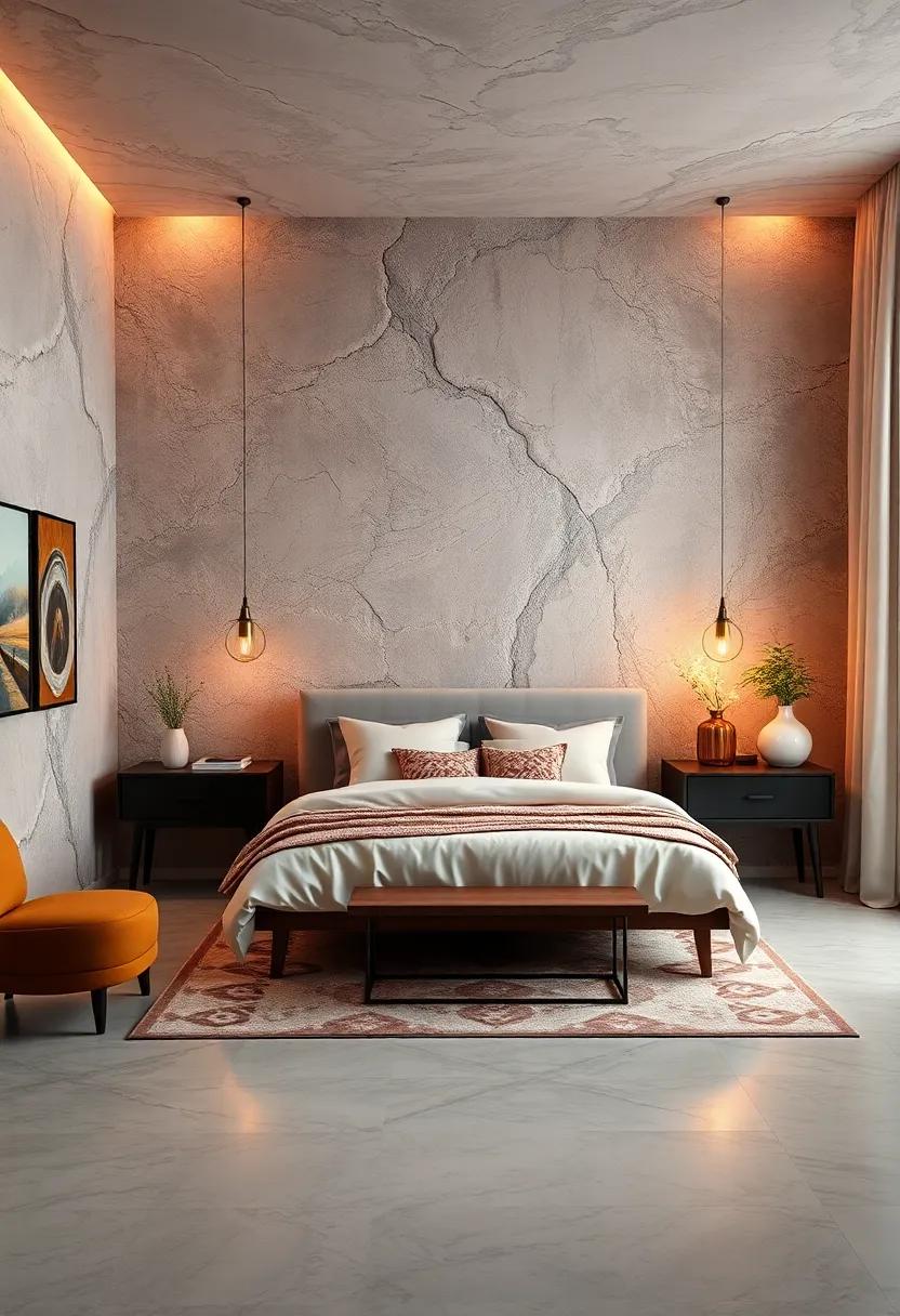 light-Up Wallpaper: Introduce a unique twist with wallpaper that incorporates LED elements for a magical glow during the evenings