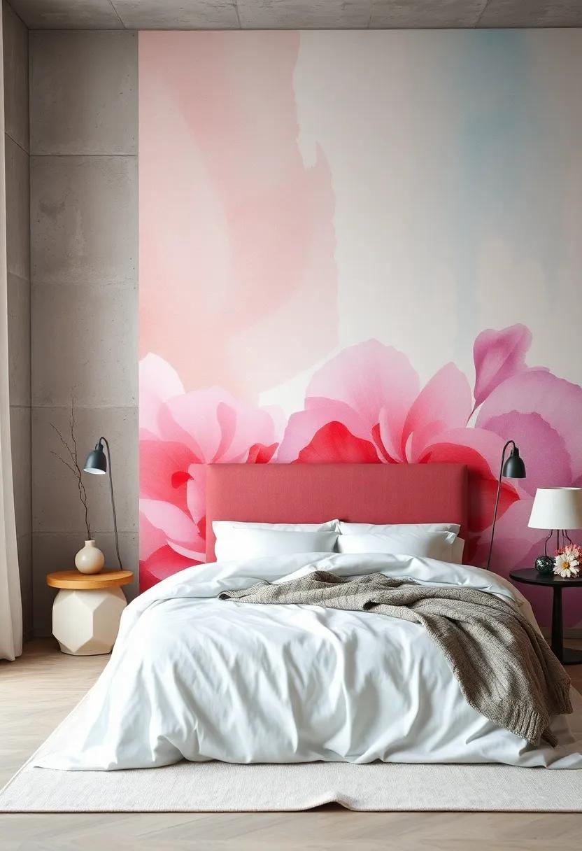 Serene watercolors: Embrace the art of watercolor designs that blend softly for a calm and ethereal setting