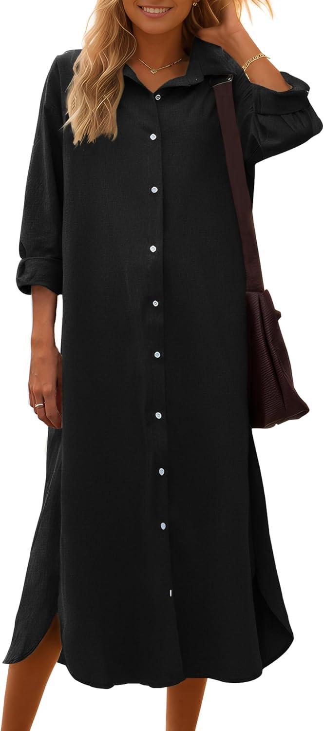 Our Thoughts on the Sopliagon Linen Shirt Dress: Casual Comfort Reviewed