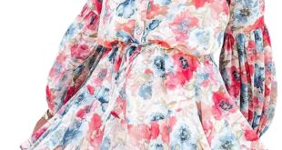 Our Take on the 2023 Boho Floral Tie-Waist Mini Dress