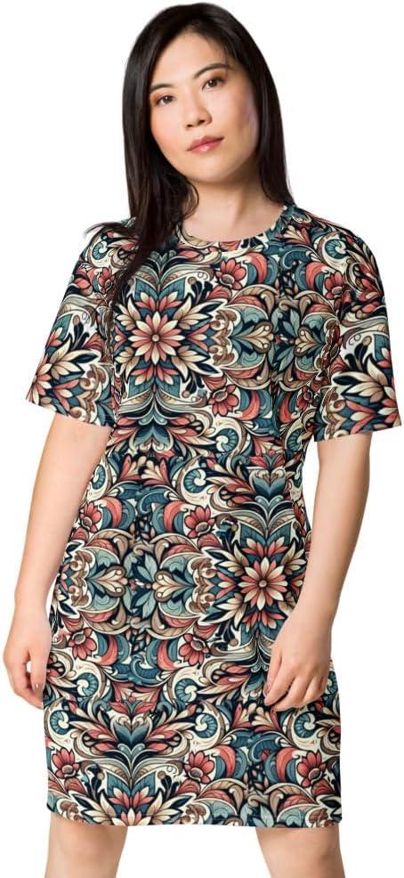 How We Styled the Floral T-Shirt Dress for Every Occasion