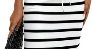 Our Take on the Striped Summer Midi Dress: Casual & Chic
