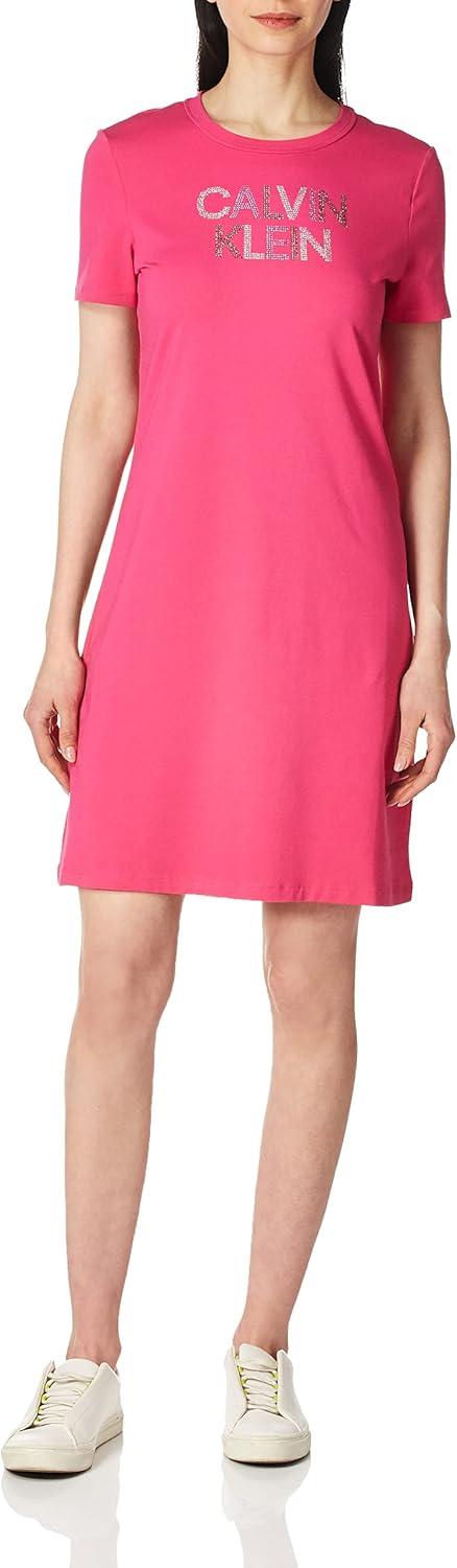 Our Take on the Calvin Klein Logo T-Shirt Dress: Casual Comfort Reviewed
