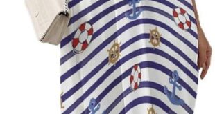 Our Take on the Nautical Anchor Maxi Dress: Casual & Chic