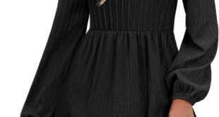 Our Honest Take on Zeagoo’s Cozy Fall Sweater Dress with Pockets