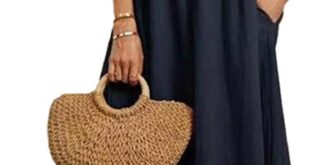 Why We Love the WROLEM Navy Maxi Dress for Summer 2024