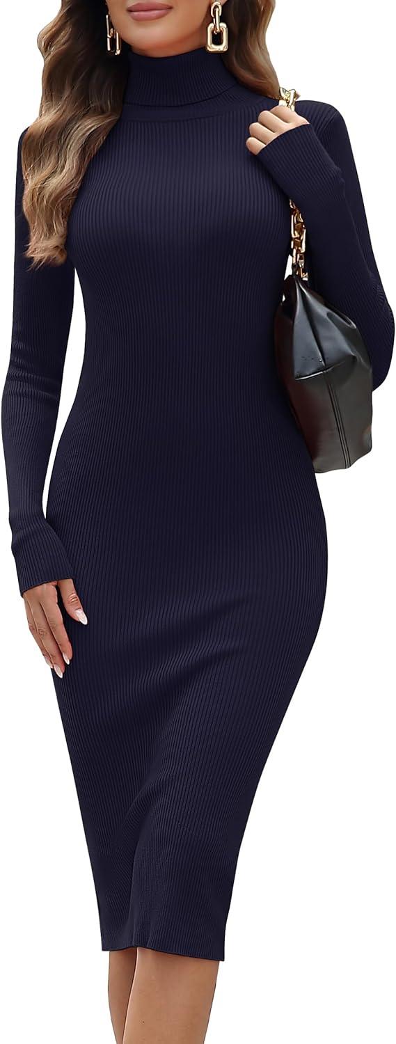 Why We Love the ninovino Turtleneck Sweater Dress: A Complete Review