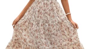 Our Take on SHENHE’s Floral Midi Dress: Comfort Meets Style