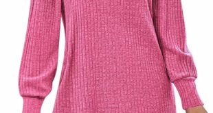 Why We’re Loving the Zeagoo Puff Sleeve Knit Dress This Fall