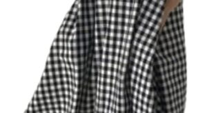 Our Take on the Chouyatou Summer Plaid Tank Dress: Casual & Comfortable