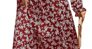 Our Honest Take on the MakeMeChic 2025 Burgundy Maxi Dress