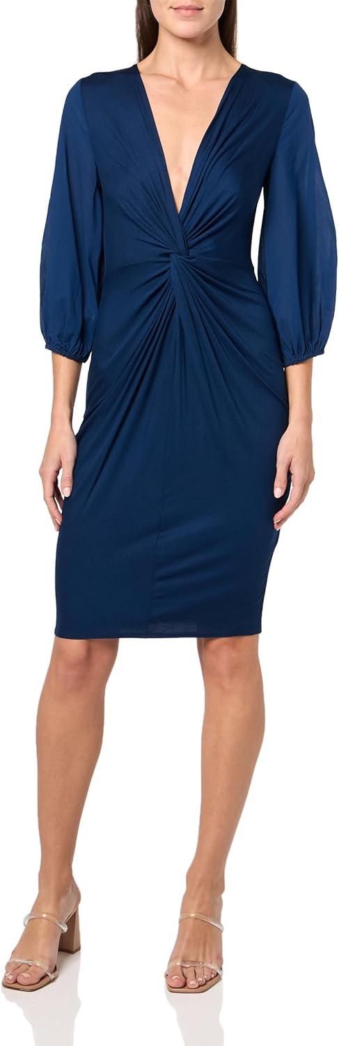 Our Take on the Trina Turk Twist Front Jersey Dress: Style & Comfort Combined