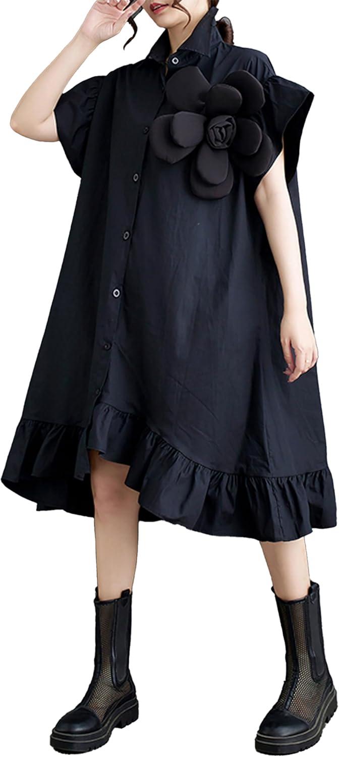 Why We Think the Ellazhu Ruffle Hem Dress Is Worth Trying