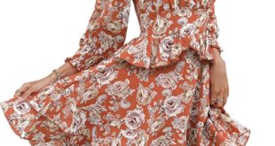 Why We Love the EXLURA Floral Ruffle Sundress This Season