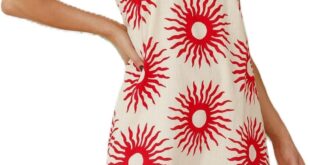 Our Take on the Women’s Floral Boho Graffiti Mini Cami Dress