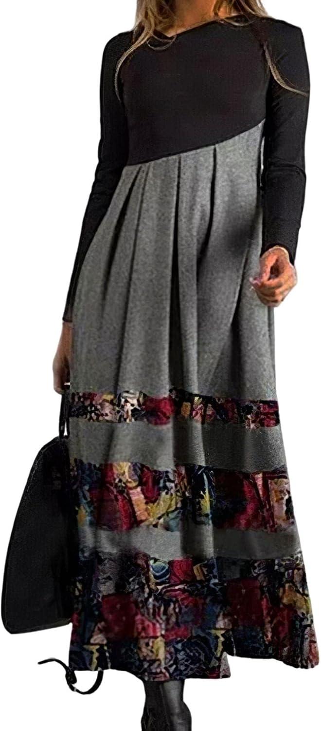 Our Take on the Fall Boho Floral Maxi Dress: Style Meets Comfort