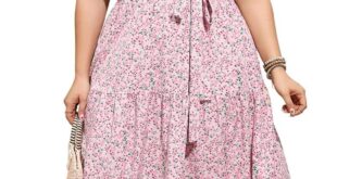 Flowy Comfort Meets Stylish Curves: Exploring KOJOOIN’s Plus Size Maxi Dress