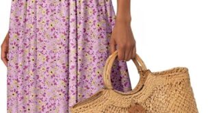 Exploring the Charm of Dokotoo’s Purple Sleeveless Midi Dress