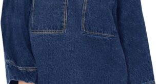 Why Wenrine’s Denim Shirt Dress Became Our Casual Wardrobe Favorite