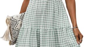 Why the ECOWISH Gingham Dress Caught Our Casual Eye