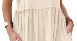 Flowy Summer Tunic Dress with Pockets: Casual Comfort Reviewed