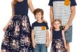 Matching Tropical Boho Outfits Perfect for Family Style Fun