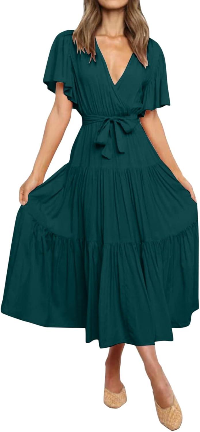 Flowy Floral Boho Maxi Dress: Casual Elegance for Every Occasion