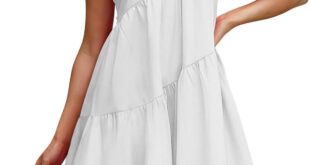 Flowy & Fun: Exploring KIRUNDO’s 2025 Summer Mini Dress Vibe