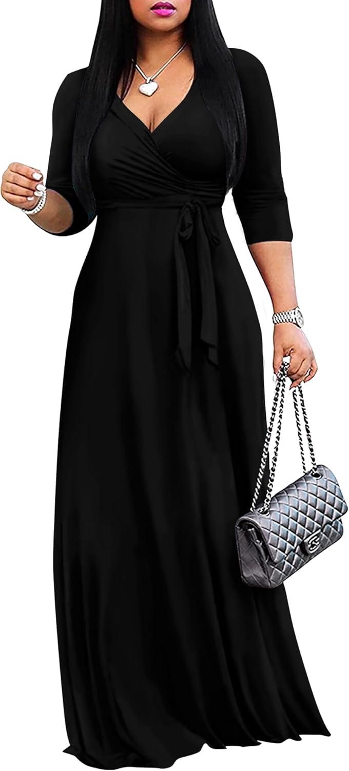 Flowing Elegance: Exploring the FANDEE 2025 Bohemian Maxi Dress