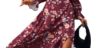 Flowy Boho Vibes: Exploring the Relipop Floral Maxi Dress
