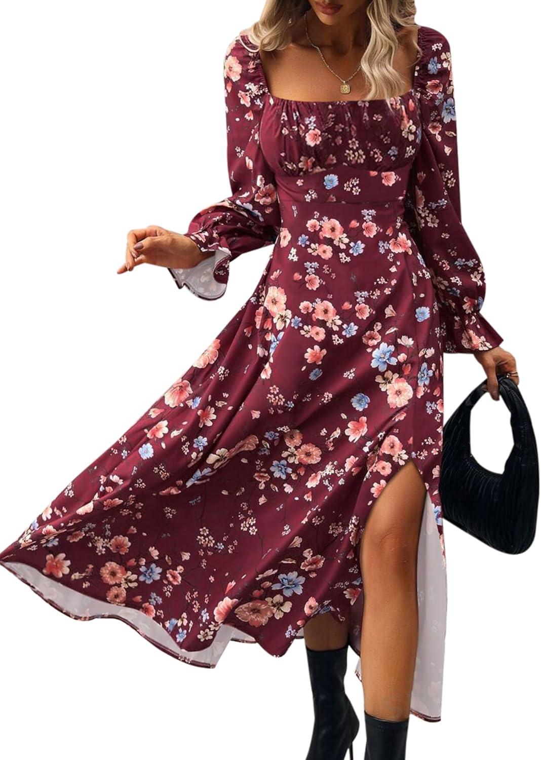 Flowy Boho Vibes: Exploring the Relipop Floral Maxi Dress