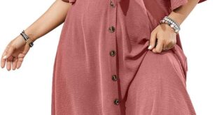 Flowy Comfort Meets Style: Plus Size Boho Summer Dress Review