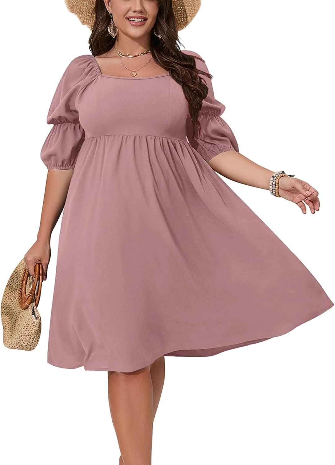 Flowy Plus Size Summer Dress: Stylish Comfort in Every Wear
