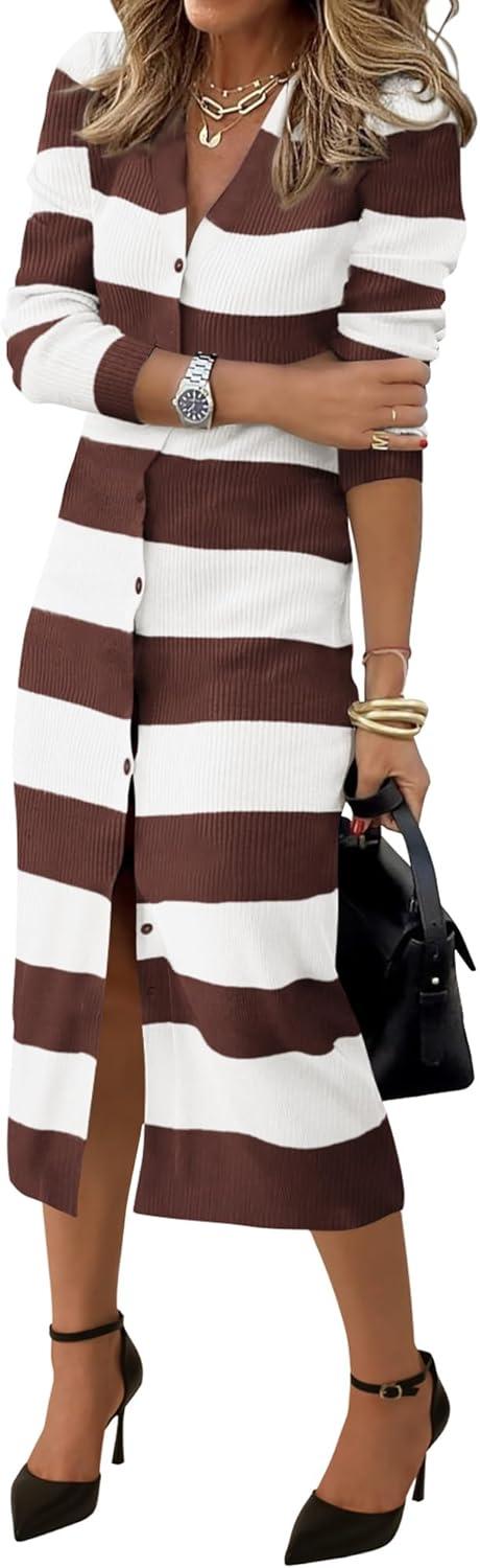 Chic and Cozy: Exploring PRETTYGARDEN’s Fall Sweater Dress Vibes