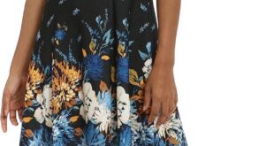 Summer Elegance in London Times’ Cap Sleeve Fit & Flare Dress