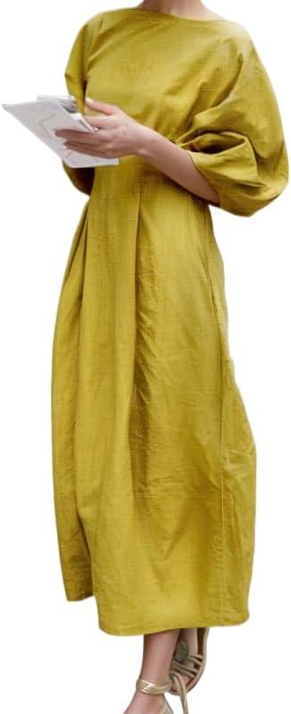 Exploring the Comfort‍ and style of UOOZEE's ⁣Summer Midi Dress